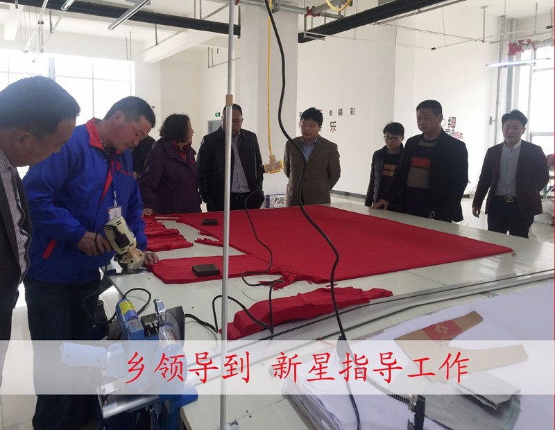 乡领导到新星指导工作